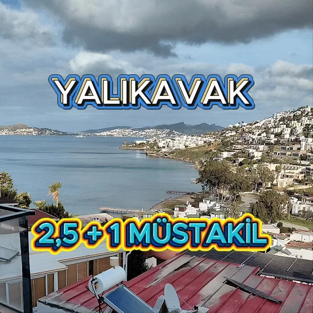 Yalıkavak Geriş’te Havuzlu Site İçinde Teraslı 2.5+1 Tripleks Villa