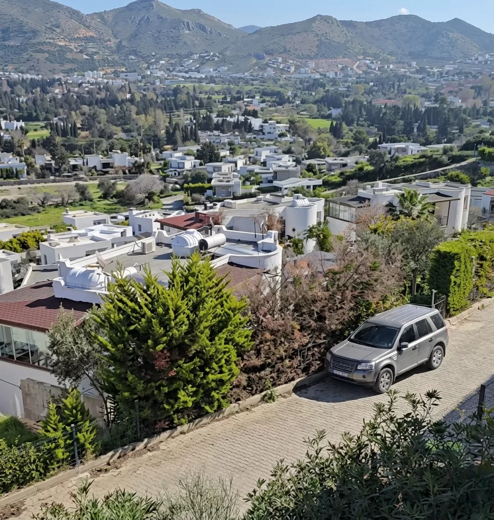 Gümüşlük’te Tadilatlık Bahçeli Dubleks Villa