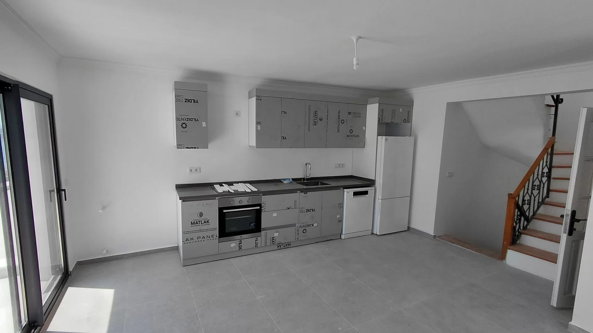 KESİNTİSİZ DENİZ MANZARALI | 95 m² GENİŞ 1+1