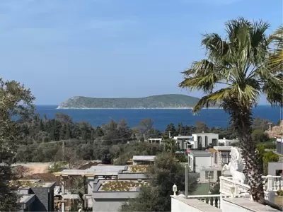 Bodrum Gümüşlük Koyunbaba | Deniz Manzaralı Arsa | 7.800 m² | 14 Villa Yapımına Uygun