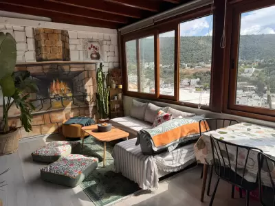 Yokuşbaşı'nda Eşyalı, Manzaralı, Bakımlı 2+1 Üst Kat Daire