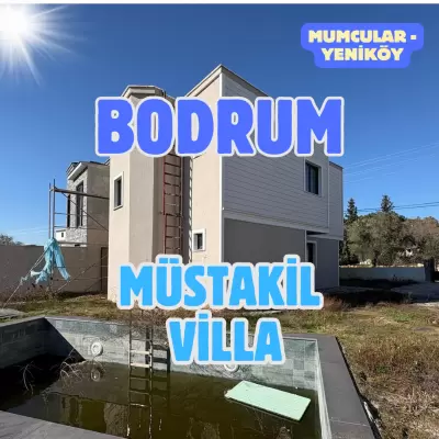 Milas Yeniköy’de 500 m² Bahçe İçerisinde Müstakil Havuzlu Villa