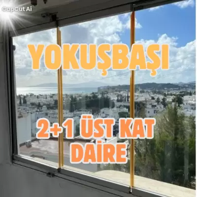 BODRUM YOKUŞBAŞI SİTE İÇİNDE DENİZ MANZARALI 2+1 ÜST KAT DAİRE