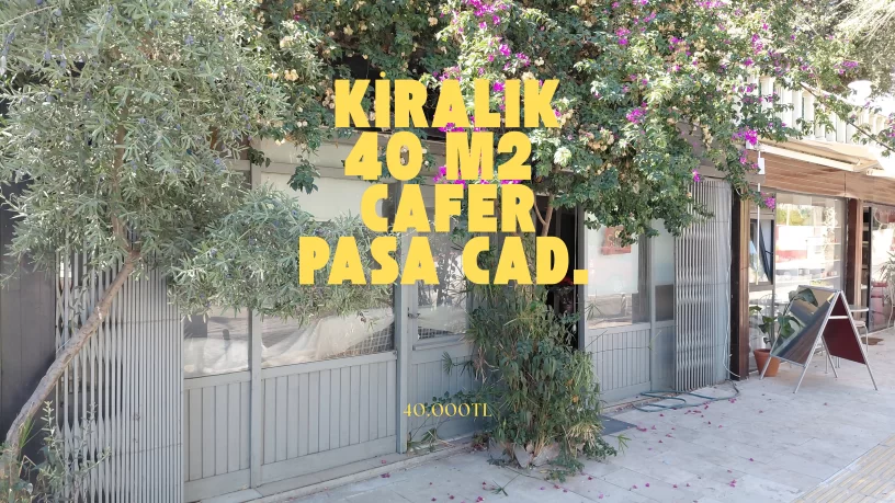 BODRUM ESKİÇEŞME’DE CAFER PAŞA CADDESİ ÜZERİNDE KİRALIK DÜKKÂN