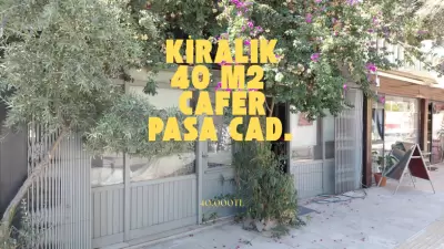 BODRUM ESKİÇEŞME’DE CAFER PAŞA CADDESİ ÜZERİNDE KİRALIK DÜKKÂN
