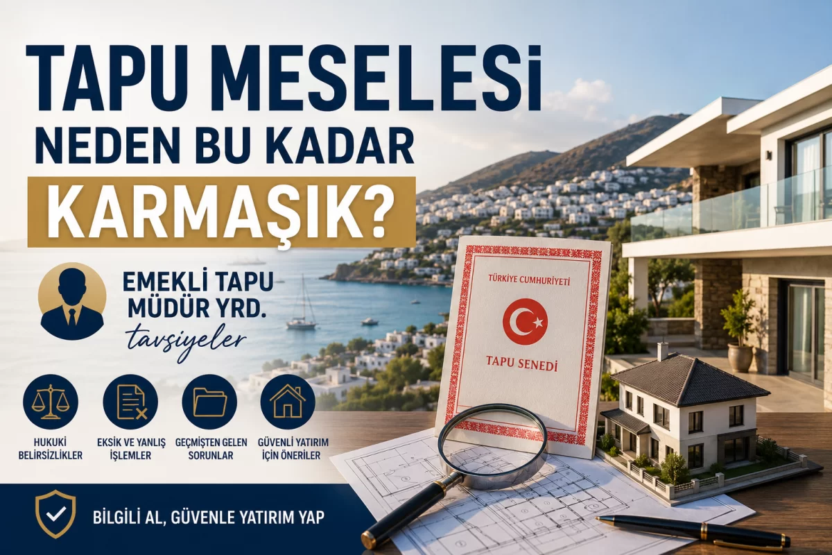 Tapu Meselesi Neden Bu Kadar Karmaşık?